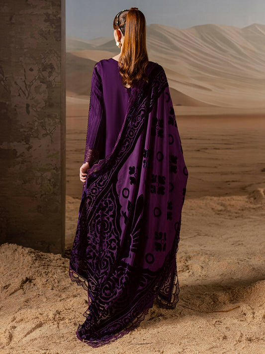 Mahnur Amelia Kotrai Embroidered Stitched 3-Piece Suit–CK-010