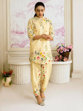 Allure By IH Salina Lawn Silk Printed Co-Ord Set-Blossom