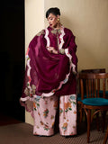 Hussain Rehar Pret SS'25 Raw Silk Embellished Stitched 3-Piece Suit-Impel