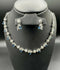H&A Jewellery One Carat Silver Rhodium Plated Jewellery Set