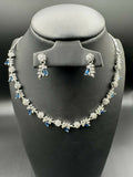 H&A Jewellery One Carat Silver Rhodium Plated Jewellery Set