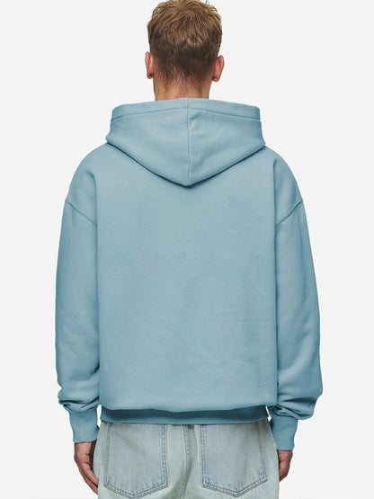 Jupiter Heavy GSM Live & Laugh Puff Printed Oversized Hoodie-14832