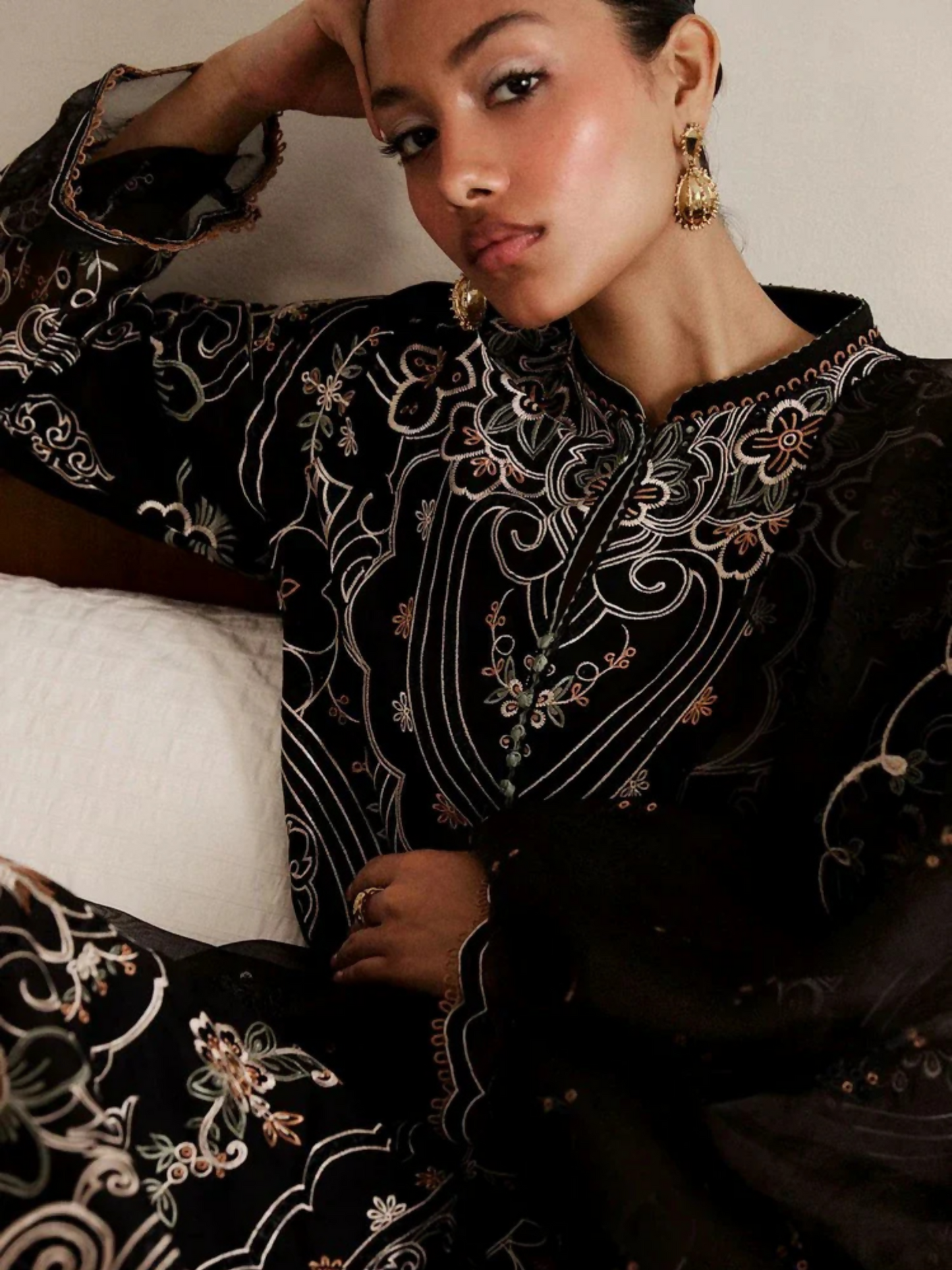 Zara Shahjahan Satori Lawn Embroidered Unstitched 3-Piece Suit-Shizumi-4A