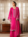Panache Apparel Noore Eid Edit Raw Silk Embroidered Stitched Suit-Misha