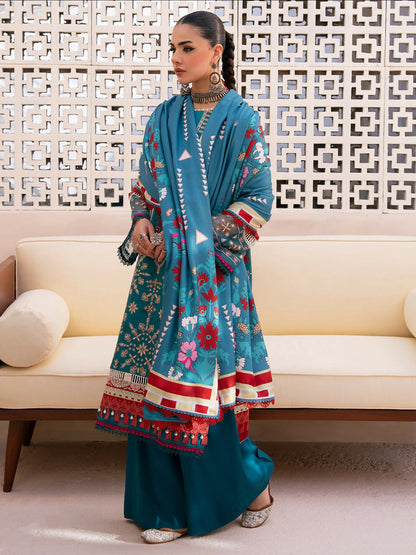 Binilyas Kotrai Embroidered Unstitched 3-Piece Suit-793-A