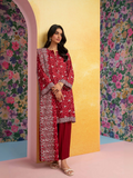 Nishat Viscose Lawn Printed Unstitched 3-Piece Suit-42301846-R