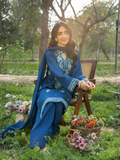 Panache Apparel Serenity Linen Embroidered Stitched Suit-Serenade