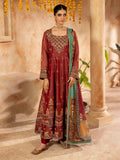 Shurooq Kanpur 1912 Net Embellished Pishwas-Lal Qila