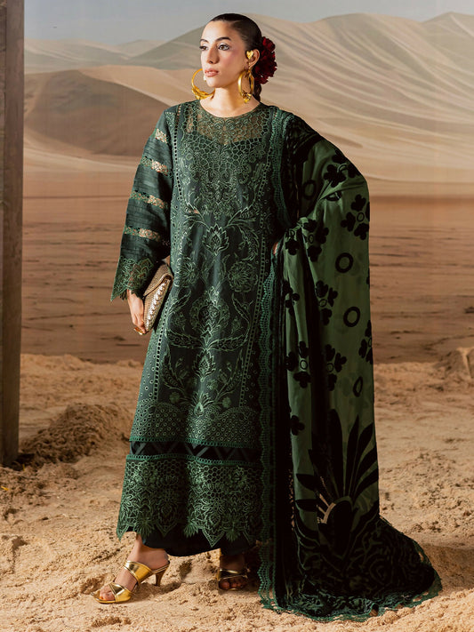Mahnur Amelia Kotrai Embroidered Stitched 3-Piece Suit–CK-009