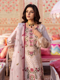 Mahnur Husn e Jahan Luxury Lawn Embroidered Unstitched 3-Piece Suit-Eileen