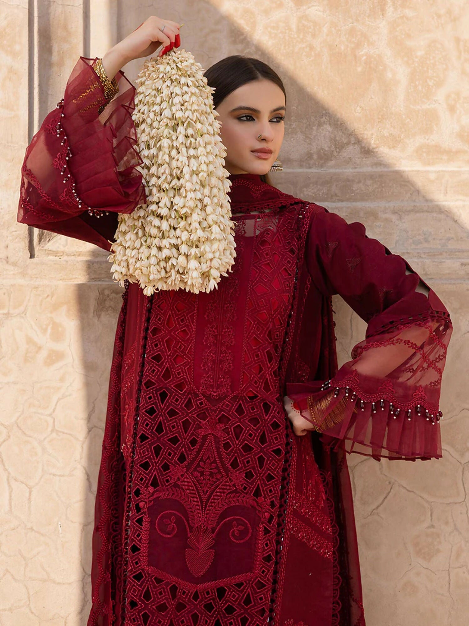 Parishay Mastani Lawn Embroidered Unstitched 3-Piece Suit-MA - 05