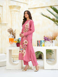 MH Cloth House Soft Khaddar Printed Co-Ord Set-Lalahzar