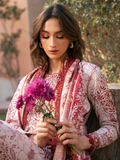 Binilyas Hazel Embroidered Lawn Unstitched 3-Piece Suit-2074 - B