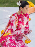 Naqsh Festive Edit Print Kari Lawn Embroidered Unstitched 3-Piece Suit-N-00116