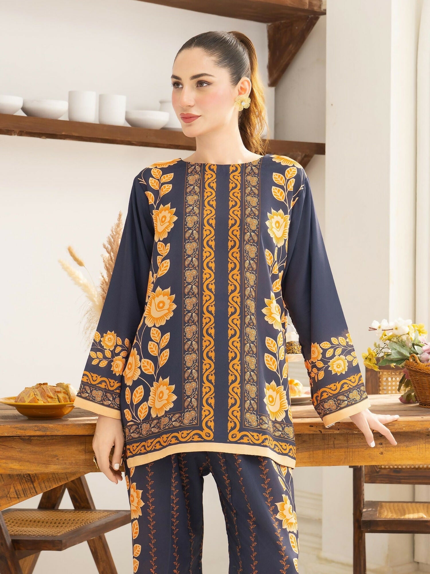 Panache Apparel Florise Lawn Printed Co-Ord Set-Floryn