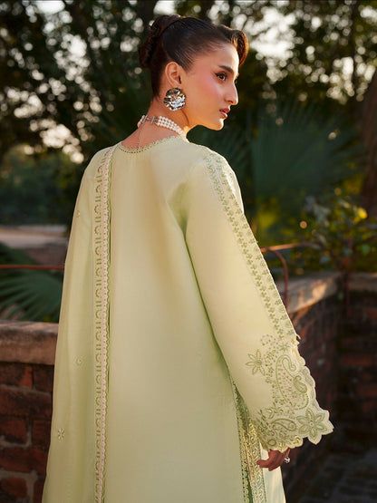 Mahnur Fiona Lawn'26 Embroidered Unstitched 3-Piece Suit-F-14