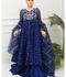 Allure By IH Lehr Chiffon Embroidered Lehenga-Sundae