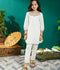 Velvour Girls Cotton Embroidered Stitched 2-Piece Suit-VG63-A