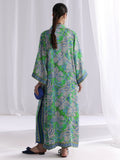 Binilyas Silk Digital Printed Co-Ord Set-30091