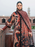 Binilyas Naqsh Naaz Lawn Embroidered Unstitched 3-Piece Suit-2086 - C
