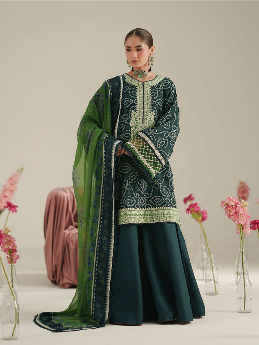 Binilyas Jojo Summer'26 Lawn Embroidered Unstitched 3-Piece Suit-87B