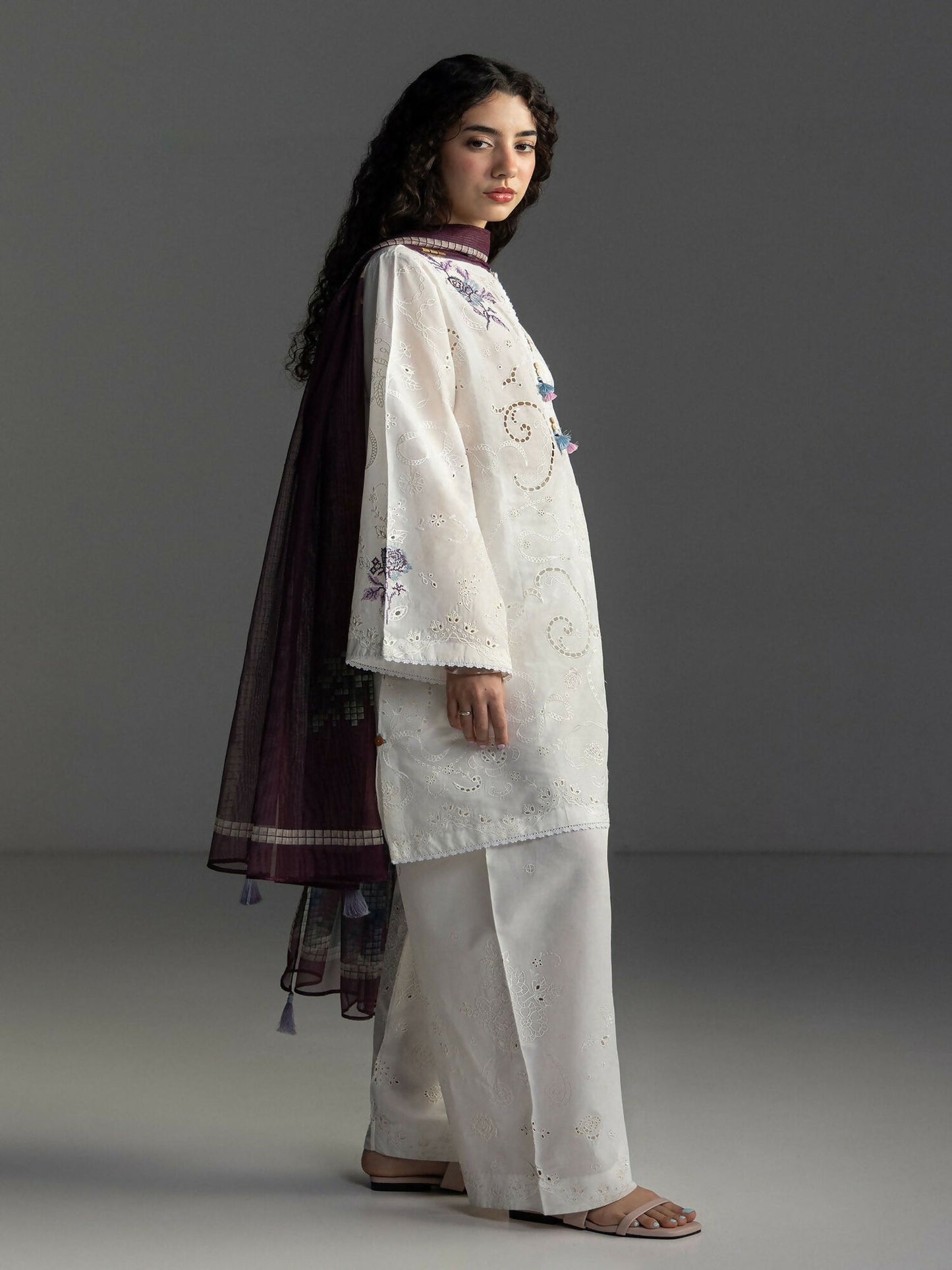 Zara Shahjahan Coco Lawn'26 Embroidered Unstitched 3-Piece Suit-Sune-10B