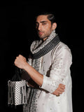 Hussain Rehar Basic Not Basic IV Raw Silk Embellished Stitched 2-Piece Suit-Casade