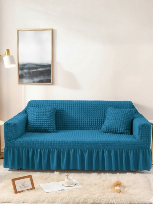 Elegant Bedding Persian Style Jersey Bubble Sofa Cover