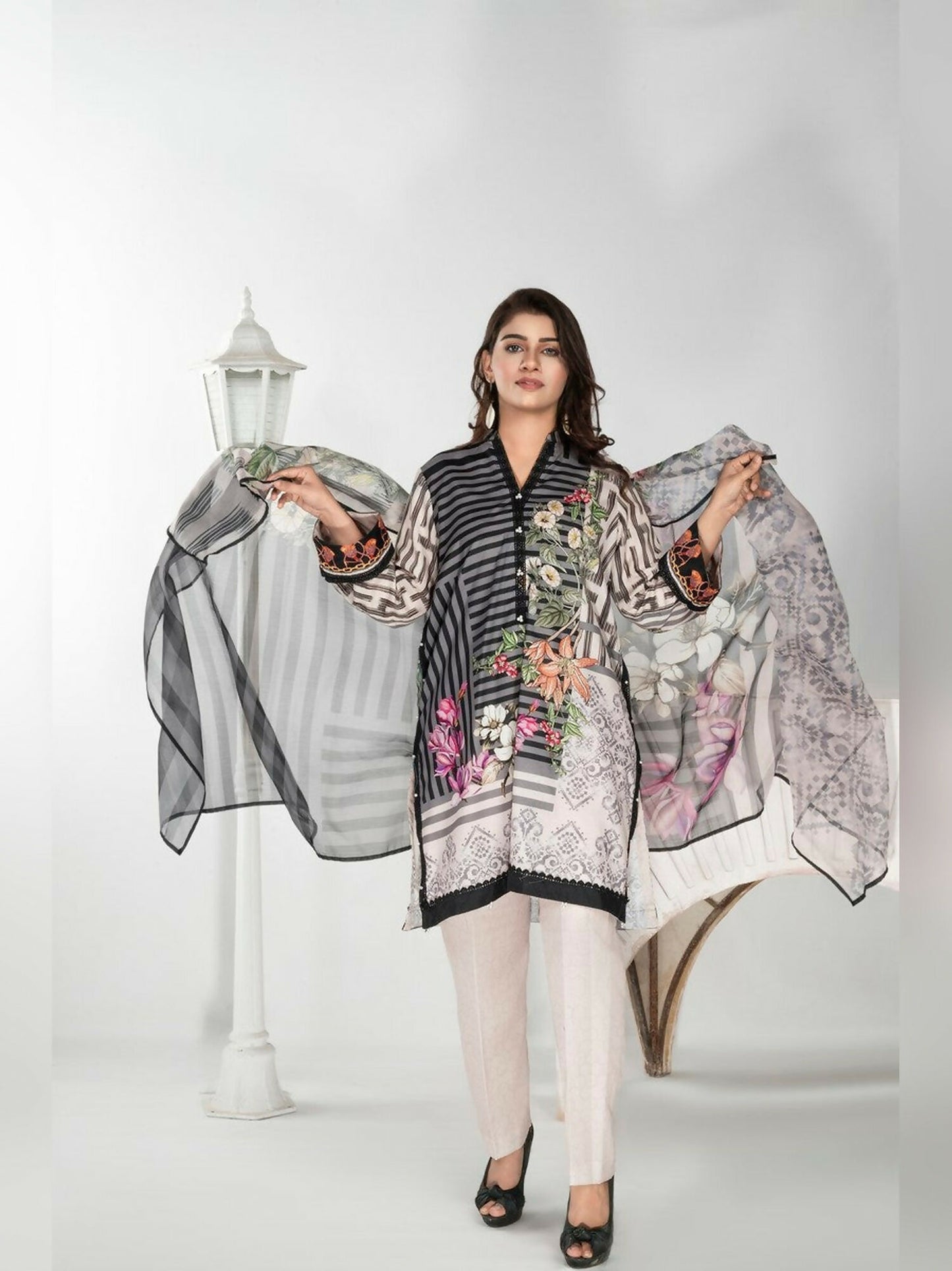 Imran Aftab Aura Summer Lawn Printed Unstitched 3-Piece Suit-IALC 04