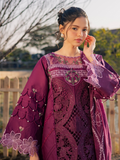 Parishay Summer Queen Vol 2 Lawn Embroidered Unstitched 3-Piece Suit-SQU-07