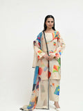 Imran Aftab Basant Mela Raw Silk Printed Unstitched 3-Piece Suit-IARP 07