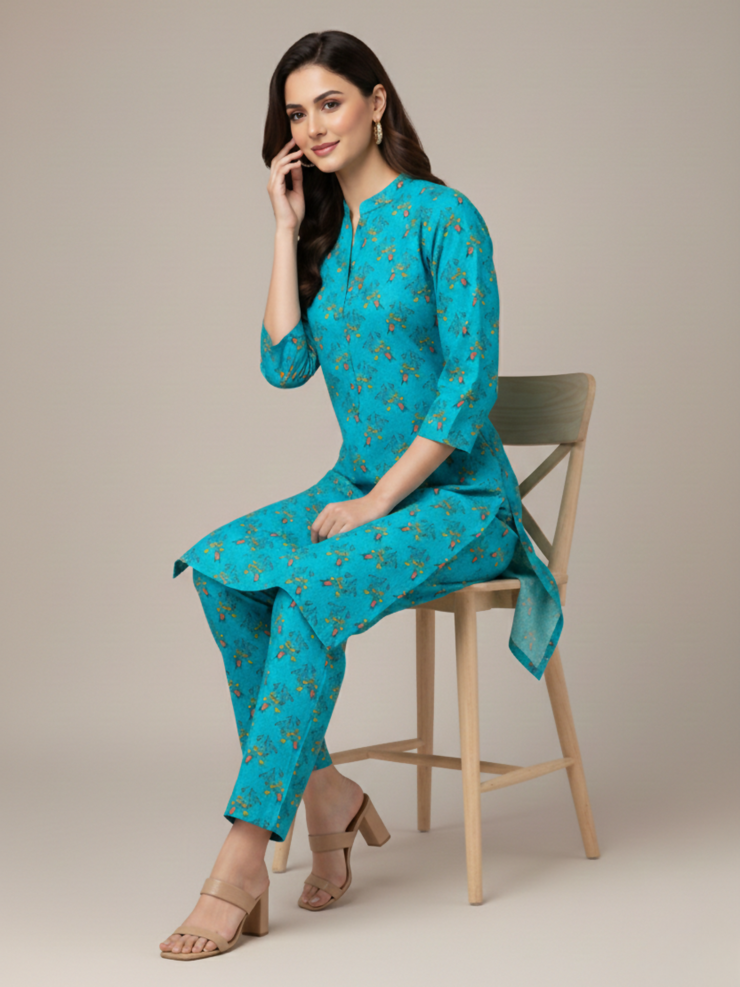 Bin Shaukat Classic Lawn Printed Unstitched 2-Piece Suit
