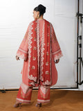 Jugnu by Hussain Rehar The Reserved View SS/Edit I Cotton Embroidered Unstitched 3-Piece Suit-Dinaz