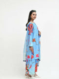 Imran Aftab Basant Mela Raw Silk Printed Stitched 3-Piece Suit-IARP 10