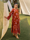 Naqsh Festive Edit Print Kari Lawn Embroidered Unstitched 3-Piece Suit-N-00117