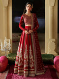 Mahnur Pakeezah Luxury Formals Silk Embroidered Stitched 3-Piece-Suit-Zarmisha - PK - 02