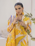 Naqsh Summer Glow 2 Luxury Lawn Digital Printed Unstitched 3-Piece Suit-Golden Dream-00129