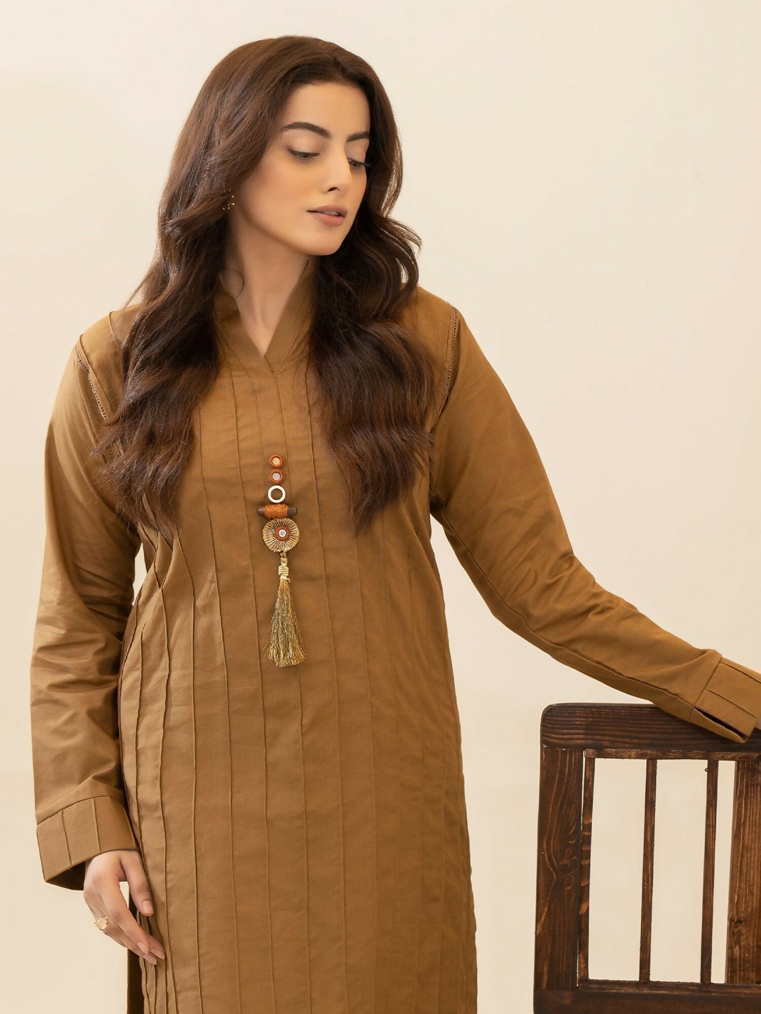 Mannat Clothing Winter-Basics'25 Light Khaddar Stitched Suit-Aria