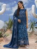 Parishay Ivy Bloom'26 Lawn Embroidered Unstitched 3-Piece Suit-IB-11