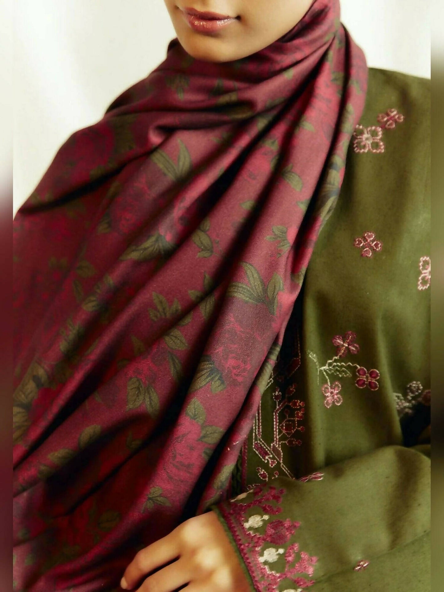 COCO by Zara Shahjahan Karandi Embroidered Unstitched-3-Piece-Suit-Amethyst-8B
