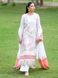 Mahnur Sophie Luxury Lawn Embroidered Stitched 3-Piece Suit-Lyra