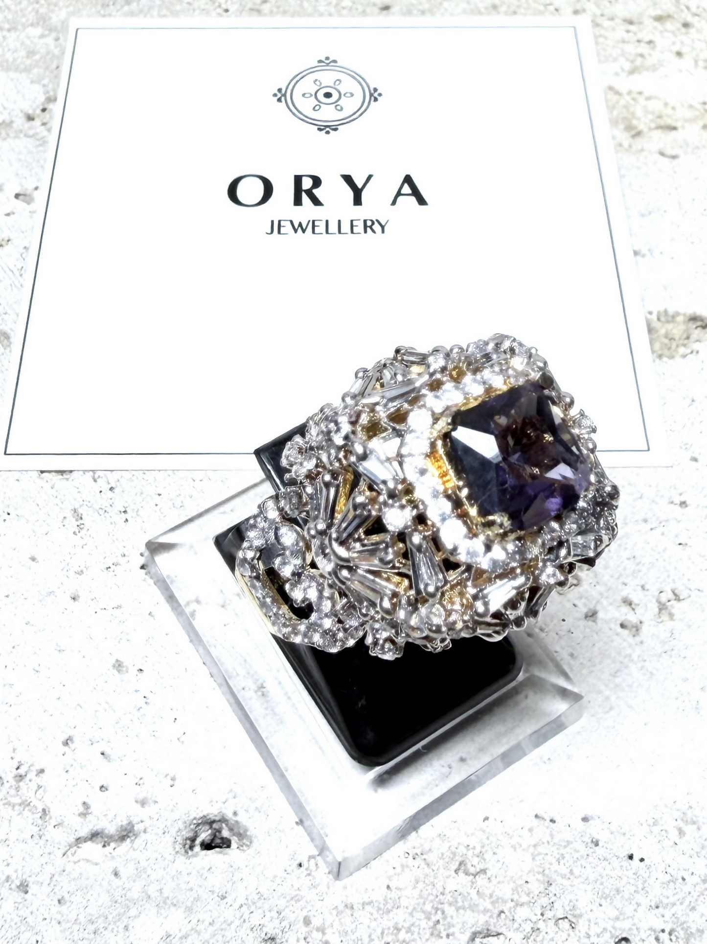 Orya Jewellery Adjustable Crest Ring