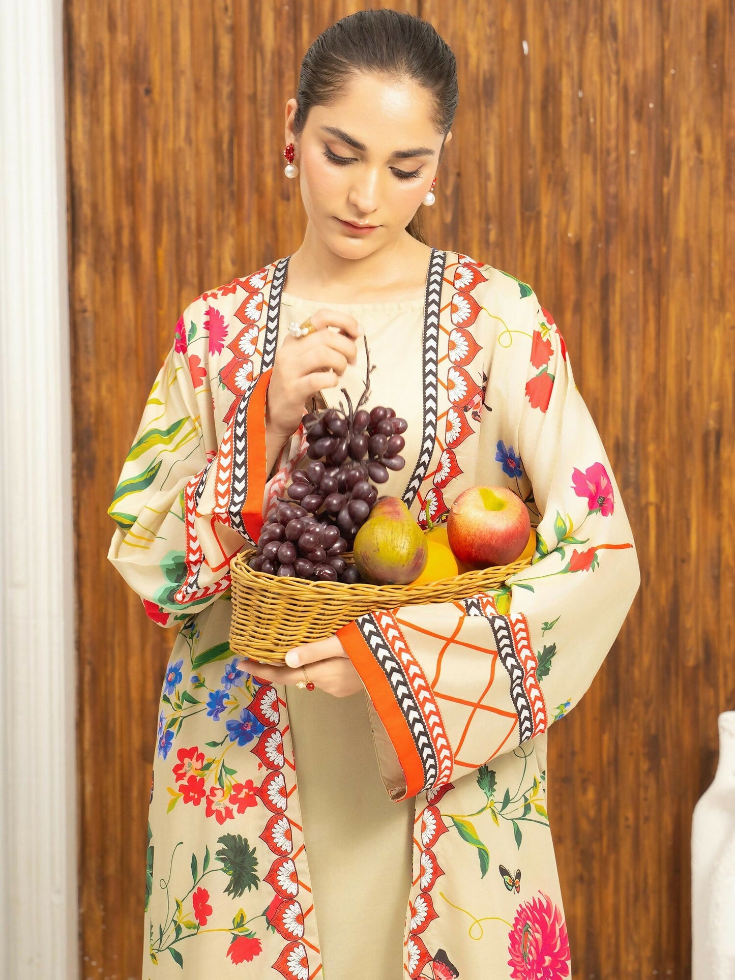 Panache Apparel Florise Lawn Printed Co-Ord Set-Elish