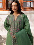 Mannat Clothing Laila Winter Pret '25 Karandi Embroidered Stitched Suit-Basil