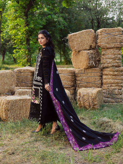 Parishay Winterwood Tales Khaddar Embroidered Unstitched 3-Piece Suit- WW - 14