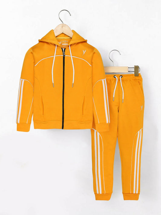 Yellow Velvour Winter Tracksuit-#VWT05-C