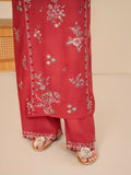 Stylish Collection Royal Pret Linen Embroidered Stitched 3-Piece Suit-Dusty Rose