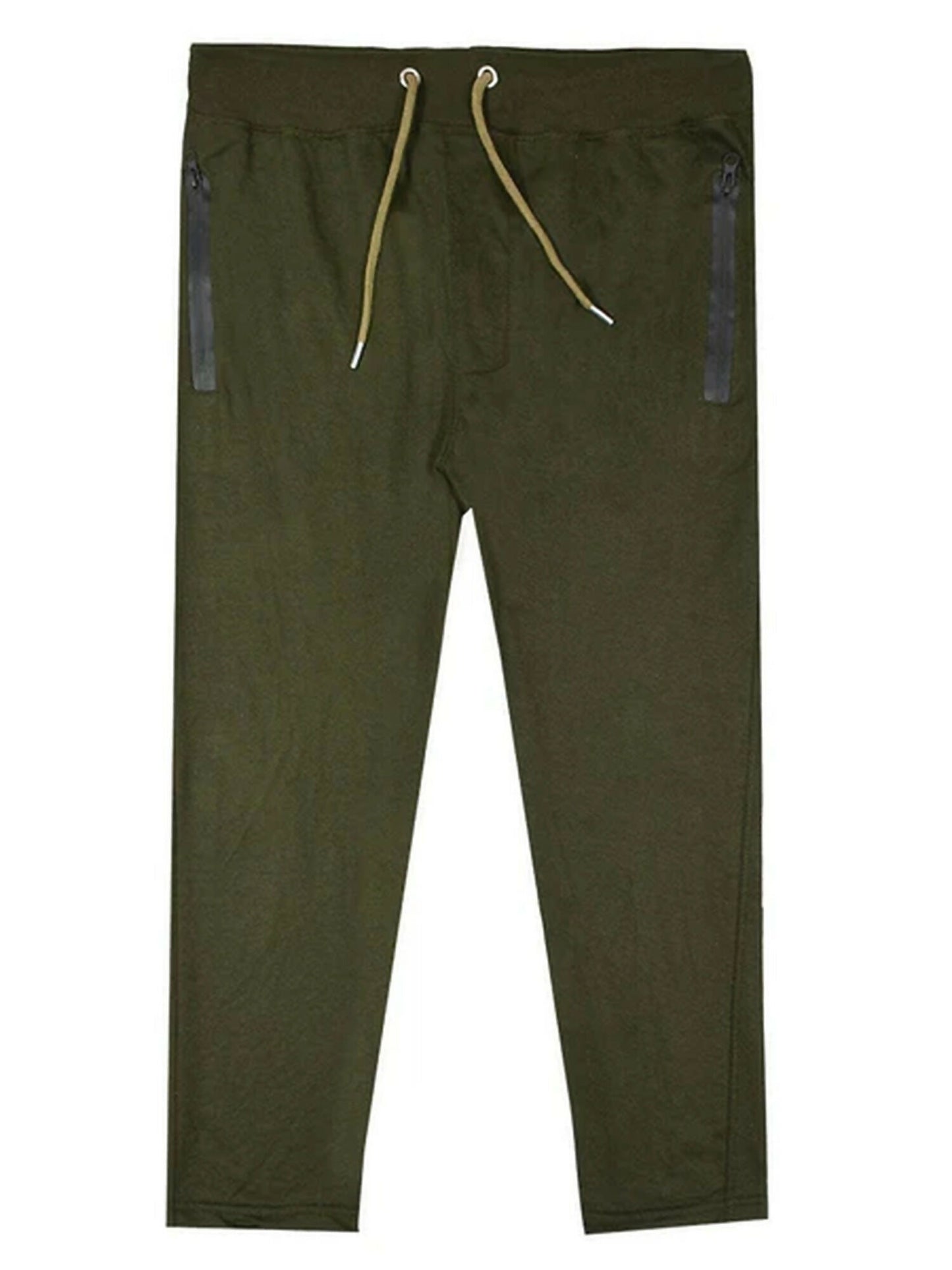 funky's plain Crop Fit Terry Trouser-11670