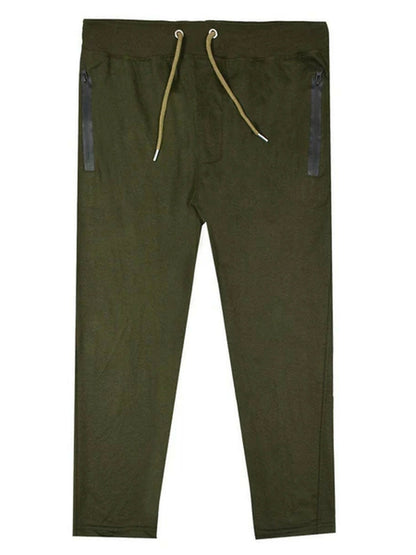 funky's plain Crop Fit Terry Trouser-11670
