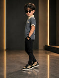 Velvour Boys Polyester Polo Shirt-VP27-C